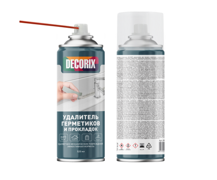 Очиститель герметика универсальный DECORIX 520 мл Фотография_1