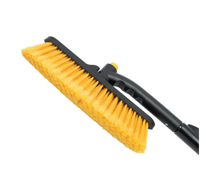 Щетка автомобильная 120 см скребком, с телеск. ручкой, поворотной головой FROST-XXVII BLACK POBEDIT Фотография_2