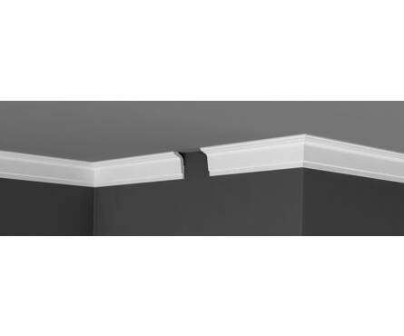 Плинтус потолочный экструдированный П08 30x50x2000 мм Де-Багет Фотография_1