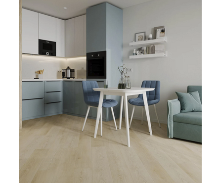 Ламинат SPC FioorBee Project 1739 Тессер 43 класс 1218х180х4.3 мм фаска (3.069 м²/уп/14 шт ) Фотография_2