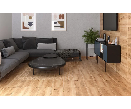 Керамогранит Woodhouse коричневый 297х598х7.5 мм Cersanit (0.178 м²/1 шт) 1 сорт Фотография_3