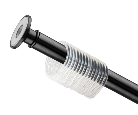 Карниз для ванной прямой 1.20х2.2 м графит Премиум 11002 САНАКС Фотография_0