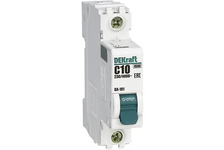 Выключатель автоматический модульный 1п C 10А DeKaft 11053DEK SCHNEIDER ELECTRIC