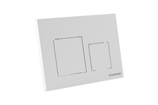 Кнопка квадратная белая для инсталляции 400/500 EVAGOLD