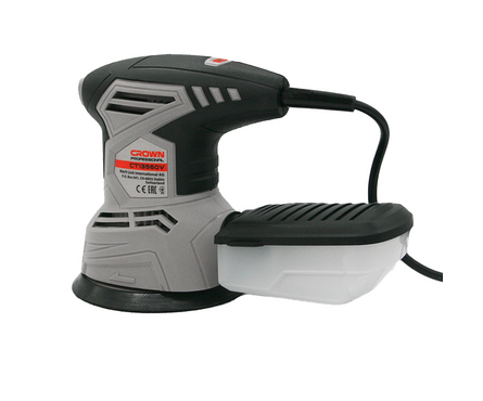 Шлифмашина эксцентриковая 125 мм, 300 Вт, 5000-12000 об/мин с регулировкой оборотов CT13560V CROWN Фотография_1