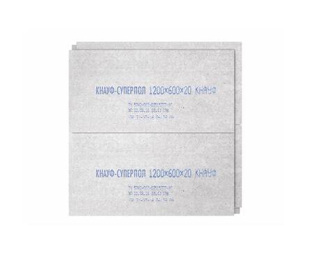 Элемент пола KNAUF 1200х600х20 мм Фотография_2