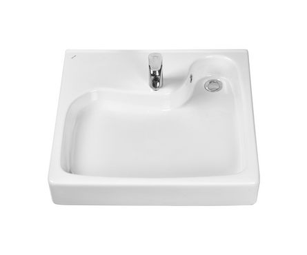 Умывальник на стиральную машину 60х60 см с кронштейнами Клио SANTEK Фотография_1