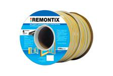 Уплотнитель Remontix самоклеящийся, бытовой, E-профиль, белый, 150 м
