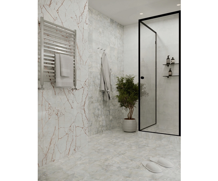 Плитка для пола Avala'nche G Серая 418х418х8 мм Березакерамика 1 сорт Фотография_1