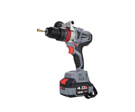 Дрель-шуруповерт бесщеточный 18 В 2 шт Li-ion акк. 4 Ач, 80 Нм, з.у. кейс MKDHP-18V PROFIPOWER Фотография_1