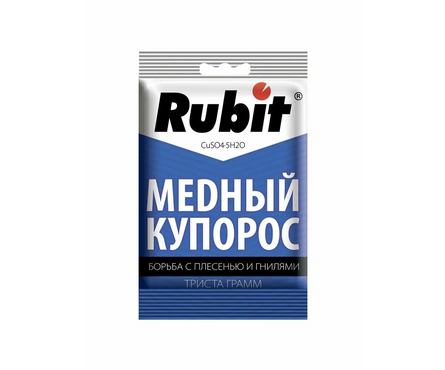 Средство от гнили и плесени Медный купорос 300 г Фотография_0