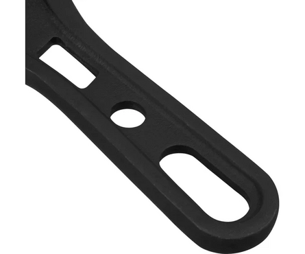 Ключ разводной 185 мм кованный, укороченная рукоятка DENZEL Фотография_3