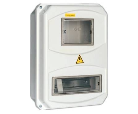 Бокс под счетчик пластик 350х200 IP66 Фотография_0