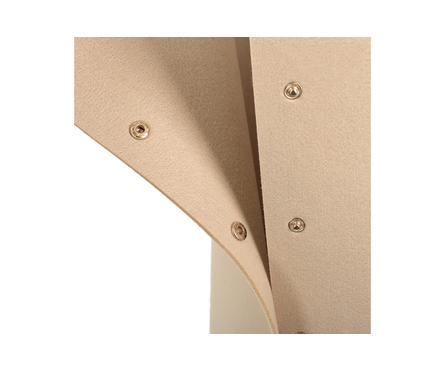 Корзина фетровая для хранения 27 л 30х30х30 см бежевая Фотография_1