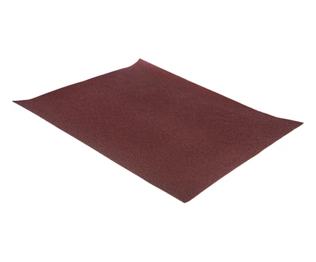 Шлифлист на бумажной основе P180 230х280 мм влагостойкий СИБРТЕХ (10 шт/уп) Фотография_1