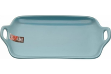 Тарелка-блюдо керамическая ASIAN 29х17х4.5 см, голубое 