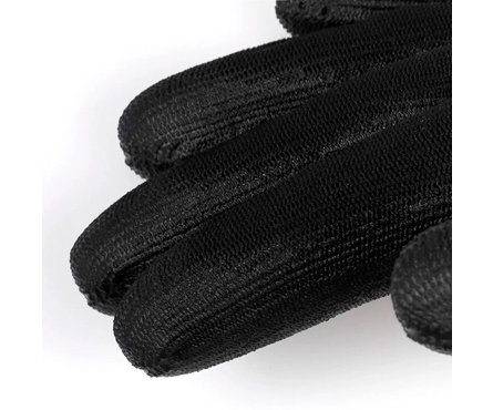 Перчатки полиэстер для точных работ в и/у черные р-р S FIBERON Фотография_3