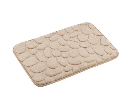 Коврик для ванной 40x60 см Stone бежевый Рыжий кот Фотография_1