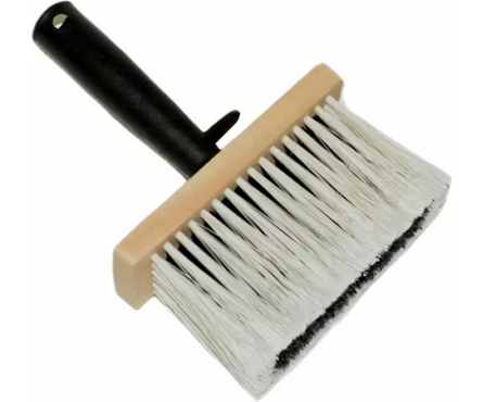 Кисть-макловица 70х170 мм искусственная щетина, деревянный корпус, пластмассовая ручка MATRIX Фотография_3