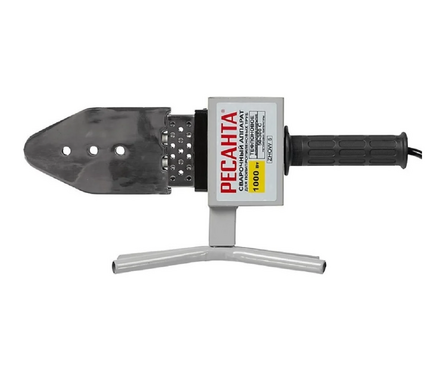 Аппарат для сварки ПВХ труб 1000 Вт 0-300 C насадки 20,25,32,40,50,63 мм, кейс АСПТ-1000 65/54 РЕСАНТА Фотография_2