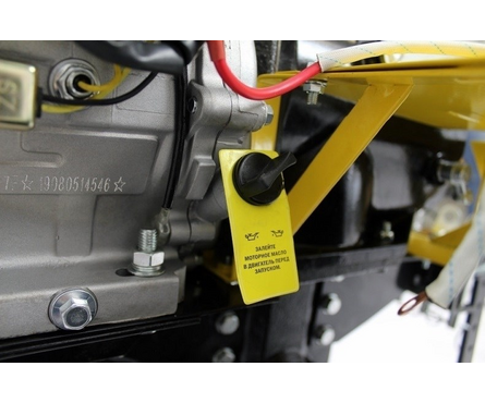 Мотоблок 9.56 кВт, 13 л.с, бак 6 л, 2 вперед/1 назад вал отбора мощности MK-13000P HUTER Фотография_16