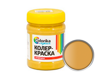 Колер-краска Colorika Aqua охра желтая 0,5 кг