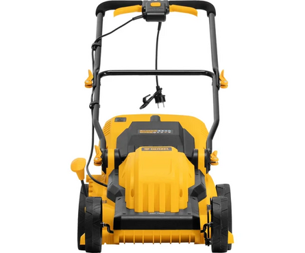 Газонокосилка электрическая 1.8 кВт 38 см, вес 16 кг, травосборник 35 л GMC-1800 DENZEL Фотография_2