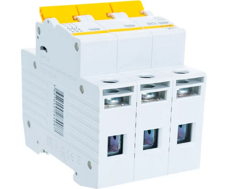 Выключатель автоматический модульный 3п C 32А ВА47-29 IEK Фотография_1