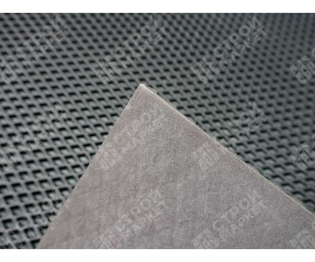 Коврик придверный 68х120 см универсальный Ромб черный ЭВА Фотография_3