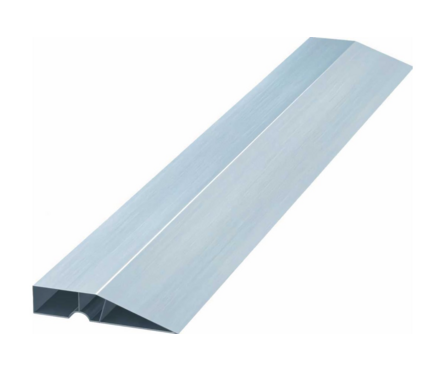 Правило алюминиевое Сибртех Трапеция 2 м, 2 ребра жесткости Фотография_1