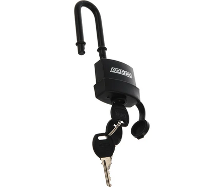 Замок навесной 47 мм всепогодный PDR-50-45 L APECS Фотография_2