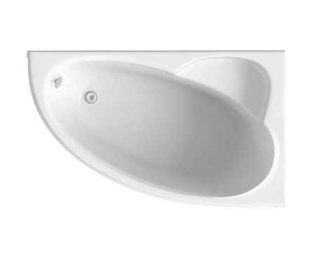 Ванна акриловая 1600х1000 мм правая (каркас+сифон) Сагра BAS Фотография_1