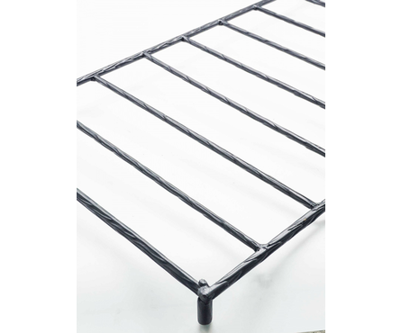 Мангал кованый с декором и подставкой разборной 750х350х700 мм Малый Фотография_2