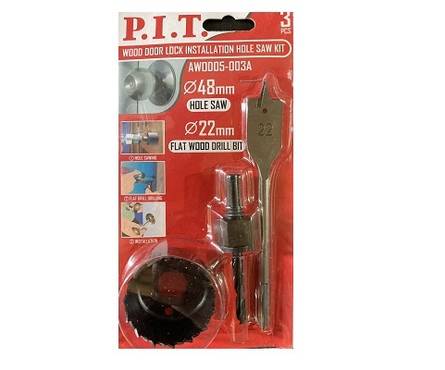 Набор для установки врезных замков P.I.T AWOD05-003A Фотография_1