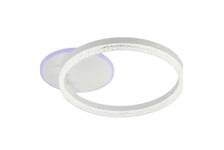 Люстра светодиодная PR WH 44W+6.5 W белый RGB 3000-6500К d 460 мм