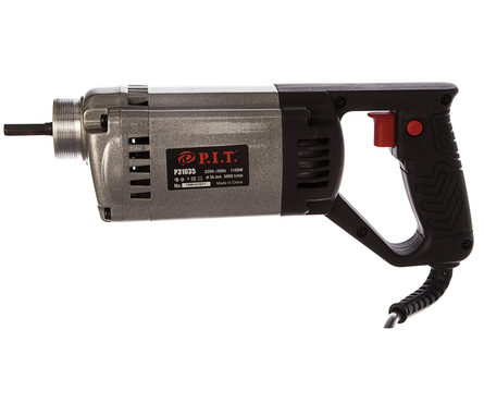 Вибратор электрический ручной для бетона P.I.T. P31035, 1100 Вт Фотография_1