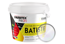 Состав лессирующий перламутровый FARBITEX Profi Batiste 0.9 л 