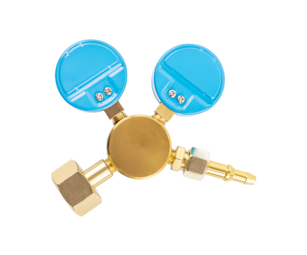 Редуктор кислородный 2 манометра БКО-50 МИНИ FOXWELD Фотография_1