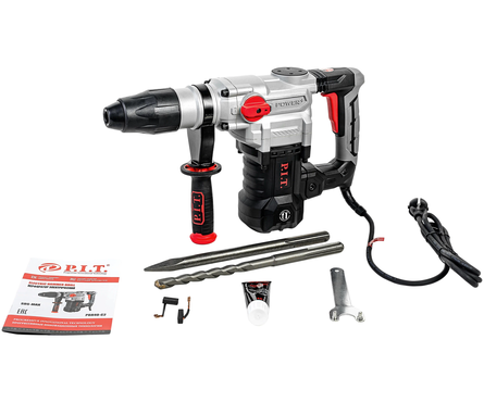 Перфоратор 1600 Вт, 9 Дж, 2-реж. SDS-Max вертик, алюм. корпус PBH40-C2 P.I.T. Фотография_3
