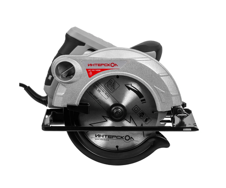 Пила циркулярная (дисковая) 1400 Вт, 5000 об/мин, пропил 64 мм, диск 185 мм ДП-185/1400М ИНТЕРСКОЛ Фотография_1
