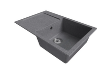 Мойка ML-GM31 с крылом графит 770х500х190 мм
