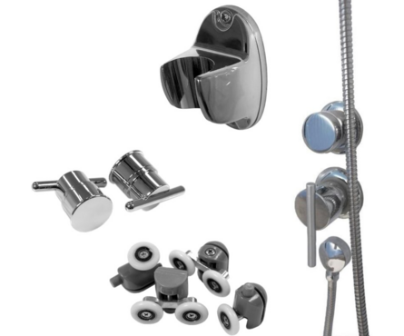 Душевая кабина полукруг 900x900x2175x4 мм низкий поддон Вельвет ТРИТОН Фотография_7