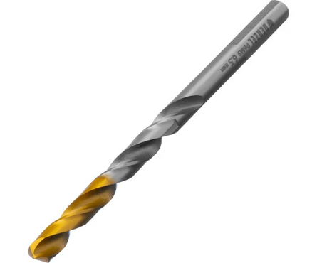 Сверло по металлу 6.5х100 мм Р6М5 1 шт Golden Tip DENZEL Фотография_3