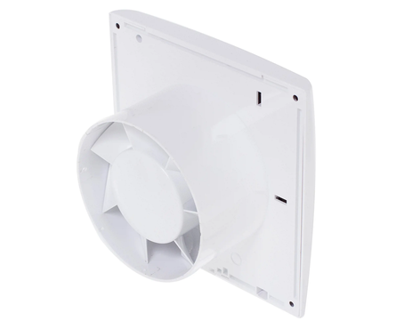 Вентилятор осевой вытяжной d 100 мм с обратным клапаном ERA Фотография_1