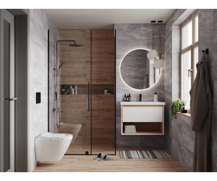 Керамогранит Stellar светло-серый 297х598х7.5 мм Cersanit (0.178 м²/1 шт) 1 сорт Фотография_1