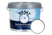 Краска интерьерная HUSKY Super Paint Interior износостойкая, матовая (10 л)