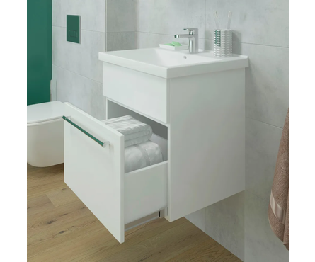 Тумба для ванной EvaGold «Лидер 50» с умывальником Фостер - 50 Фотография_2