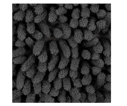 Коврик для ванной 80x50 см Moss серый хлопок САНАКС Фотография_2