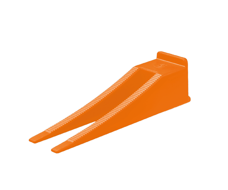 Система выравнивания плитки Пластик Руси Клин, оранжевый, для Кольцо и Стандарт, 200 шт Фотография_0