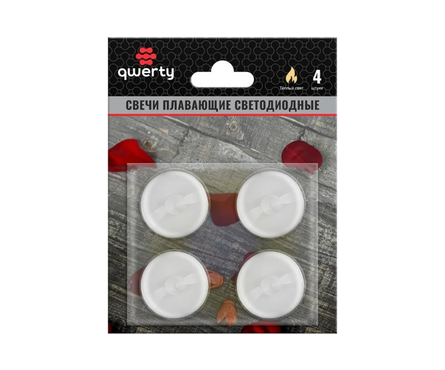 Светодиодные водные свечи QWERTY пластик Фотография_2